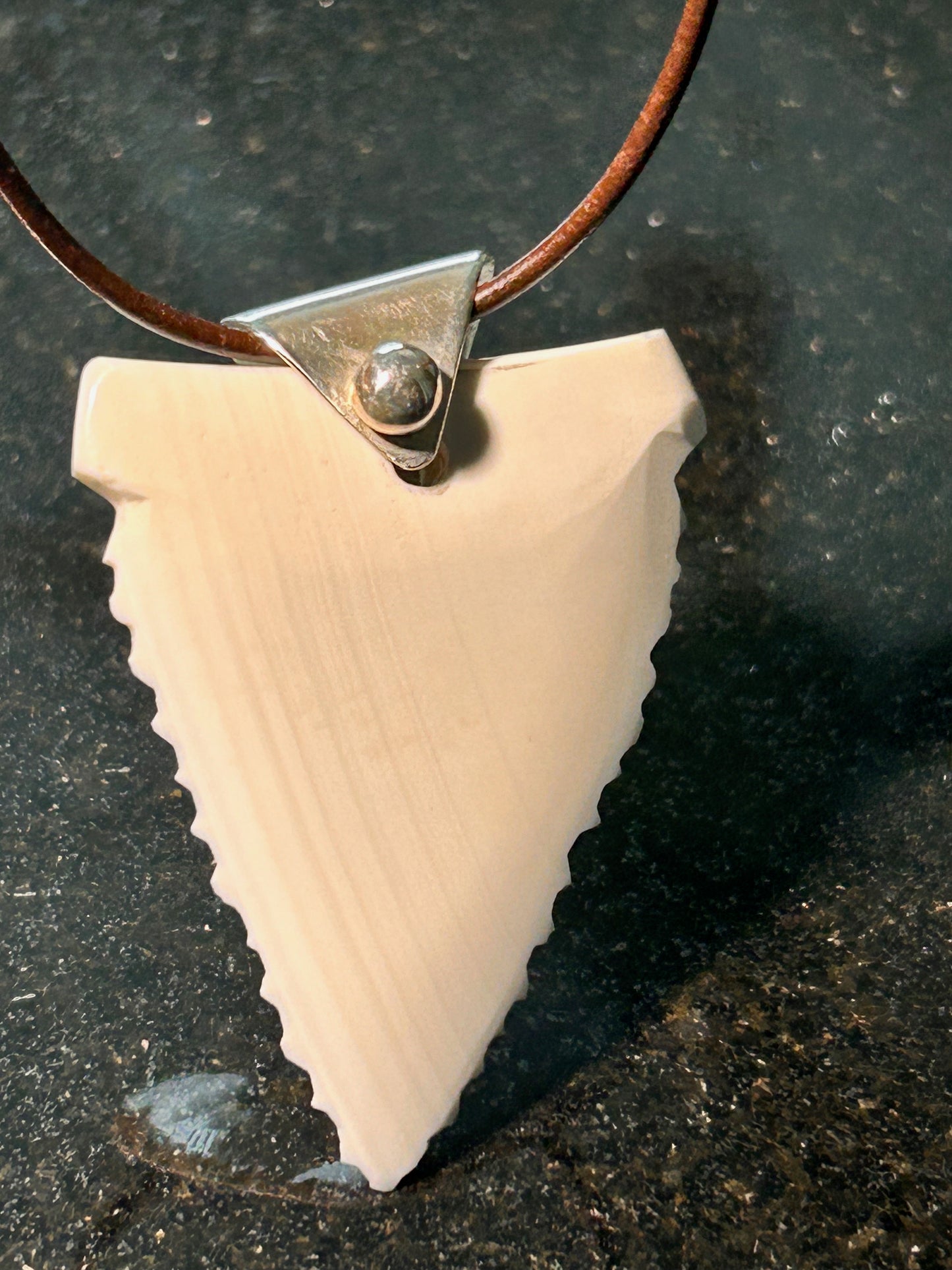Shell "Shark Tooth" Pendant