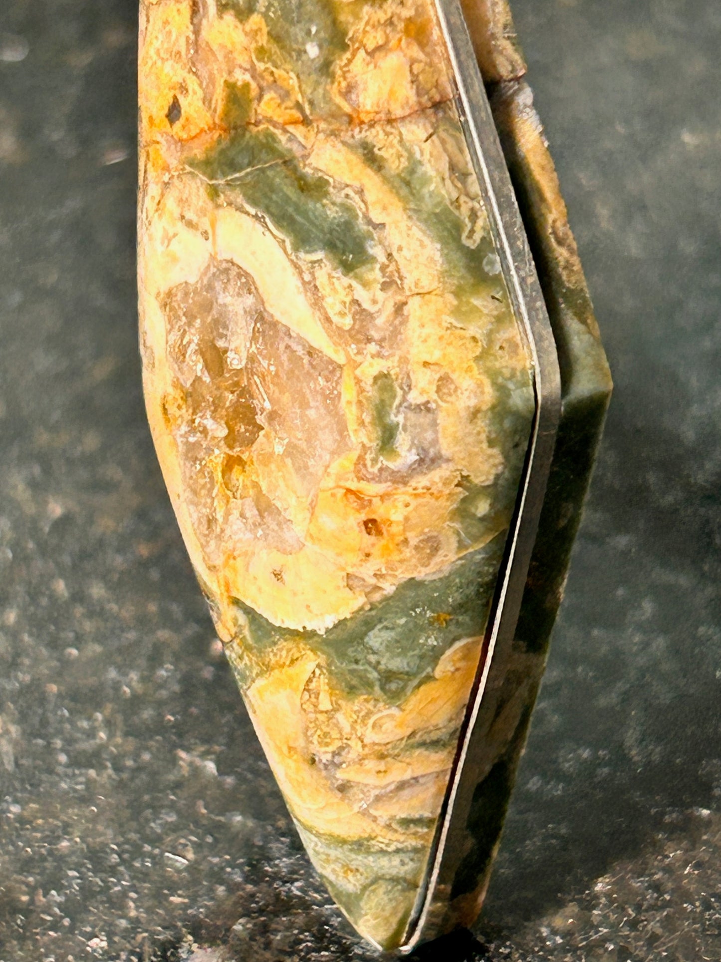 Rhyolite Freeform Pendant
