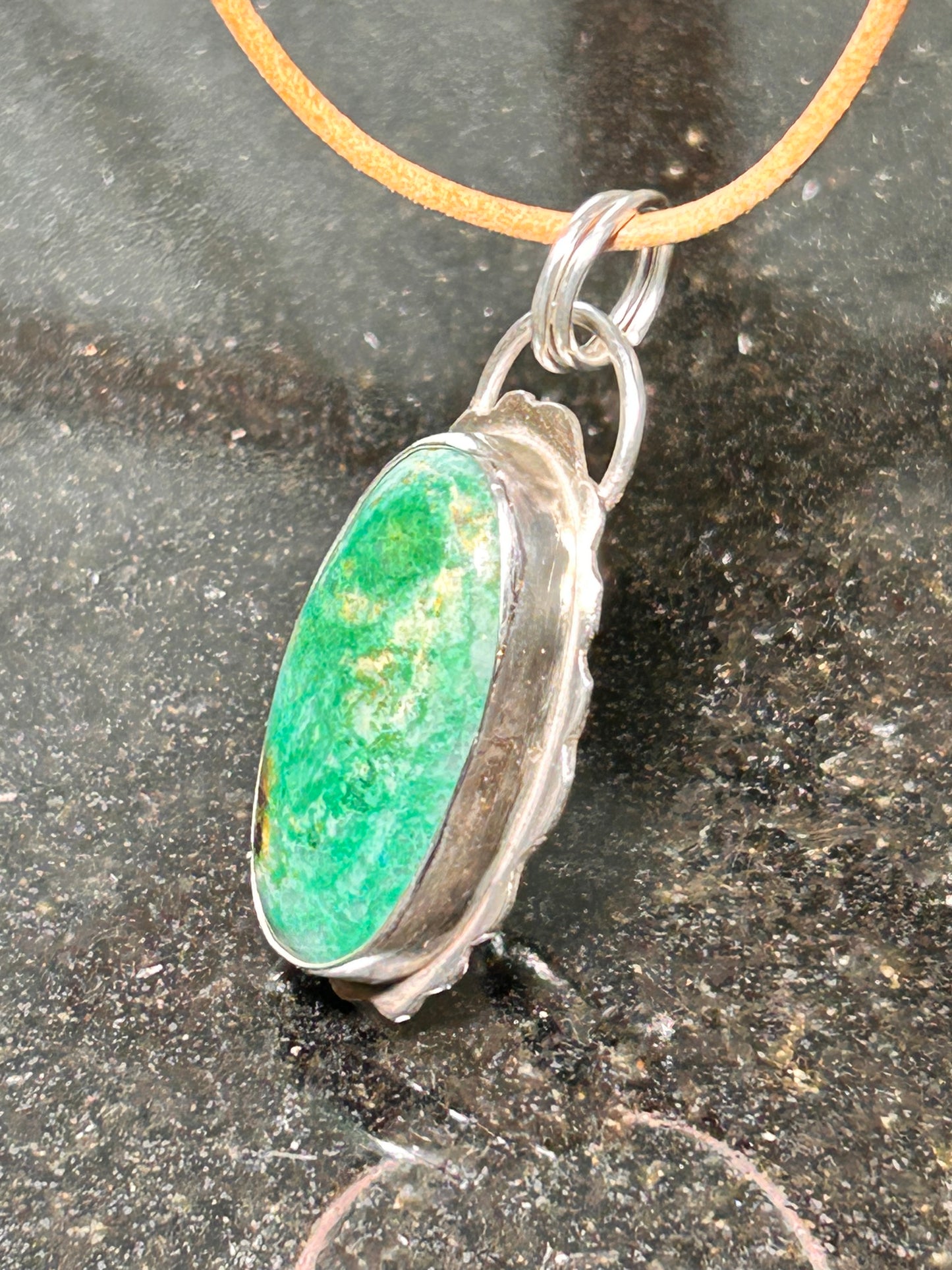 Turquoise Oval Pendant