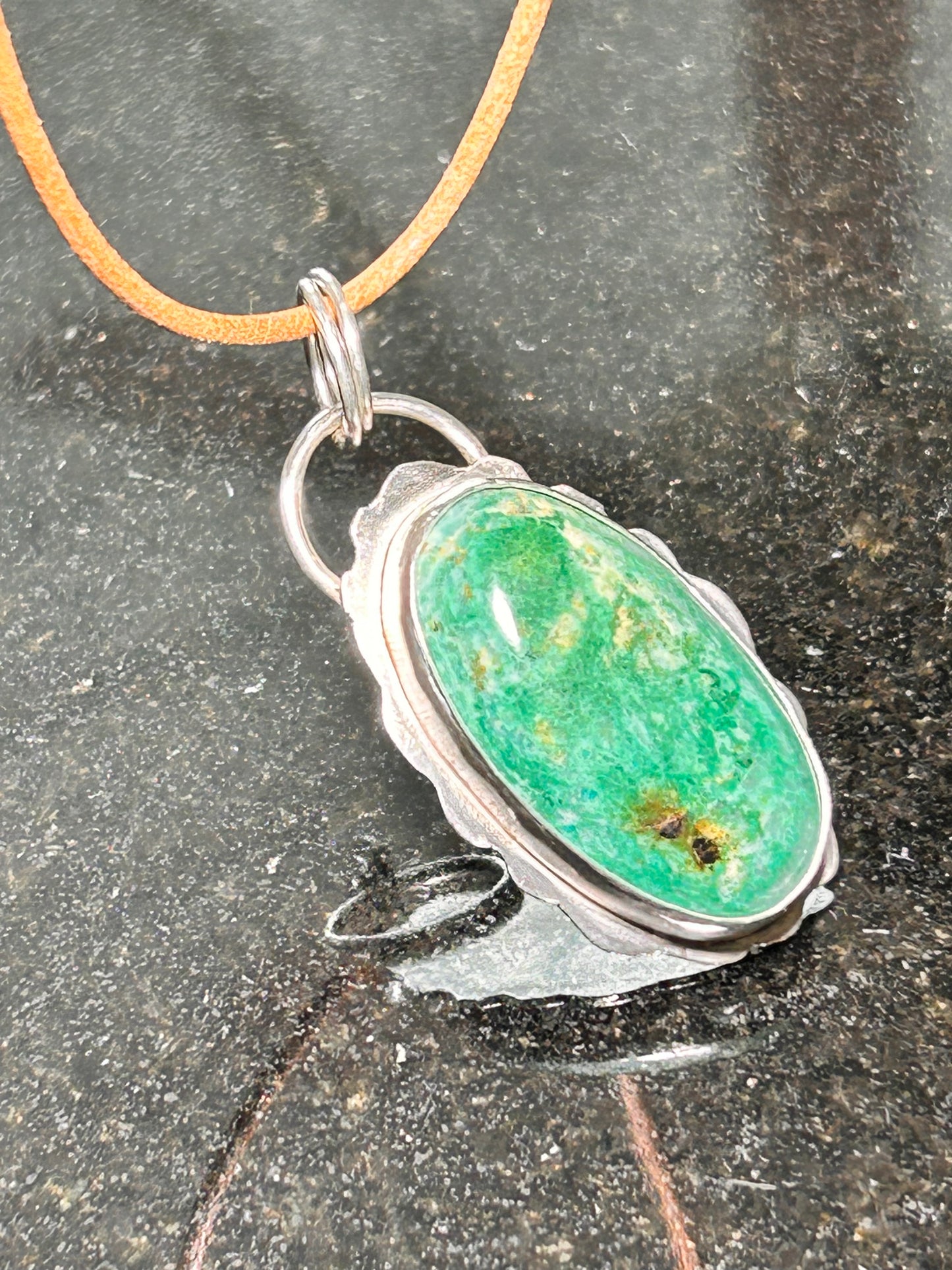 Turquoise Oval Pendant
