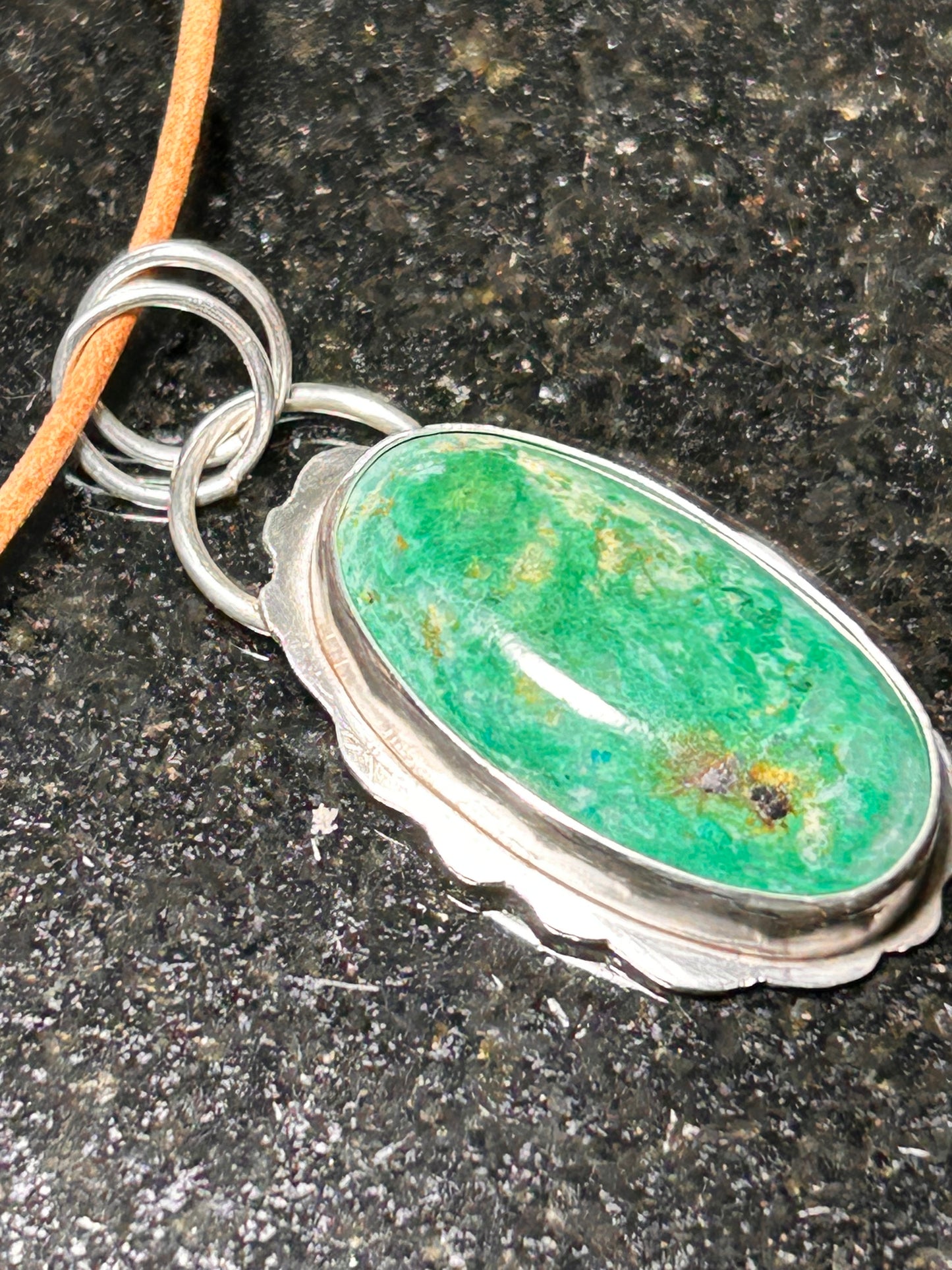 Turquoise Oval Pendant