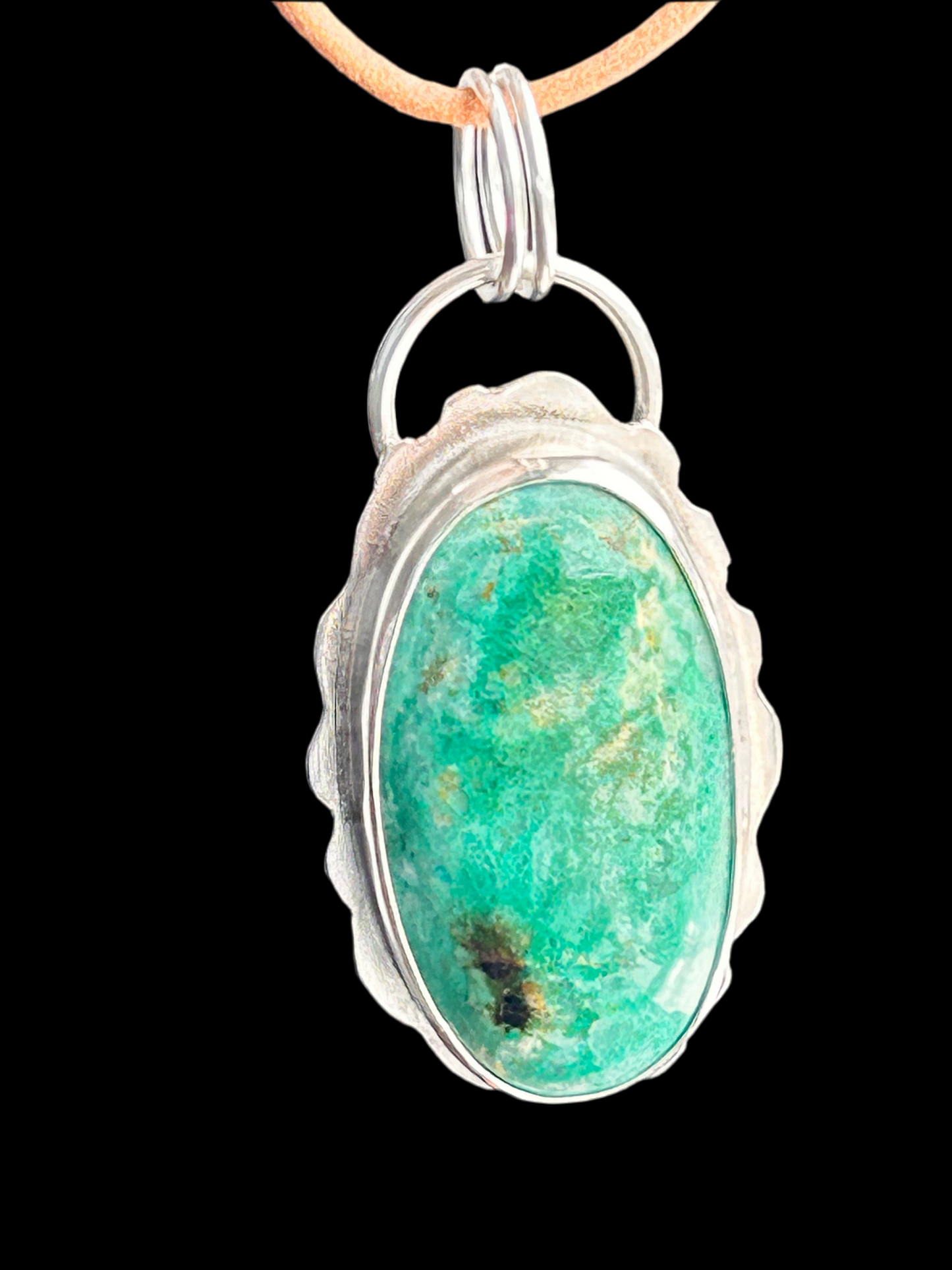 Turquoise Oval Pendant