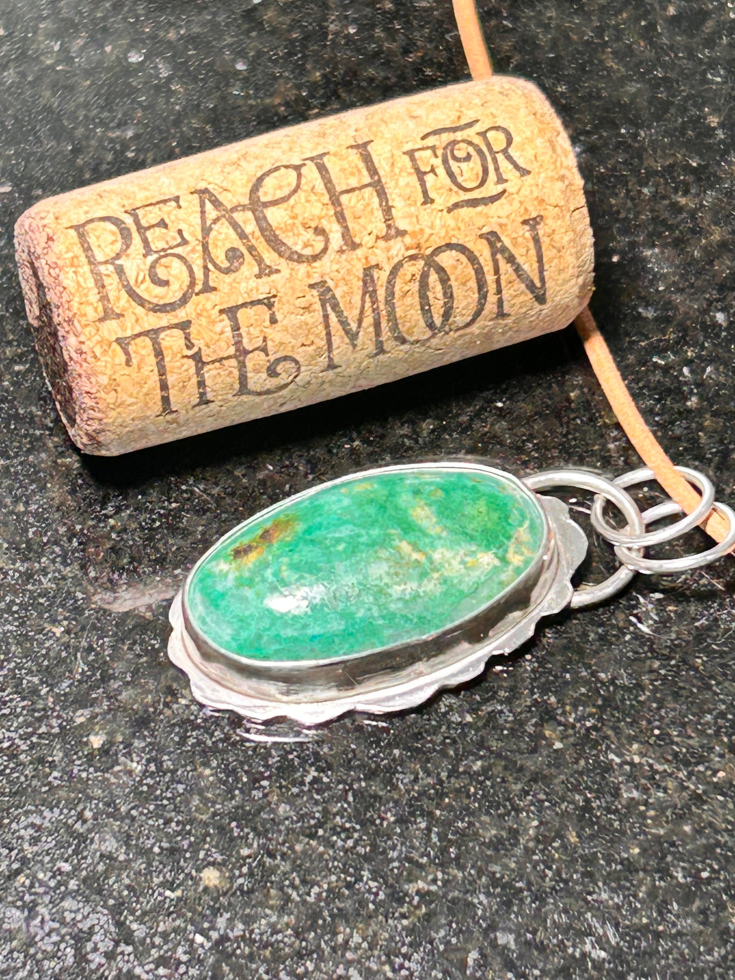 Turquoise Oval Pendant