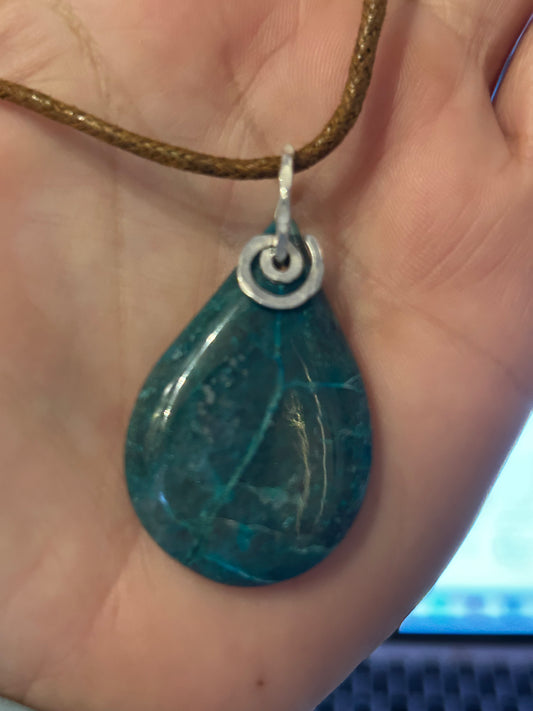 Chrysocolla Pendant