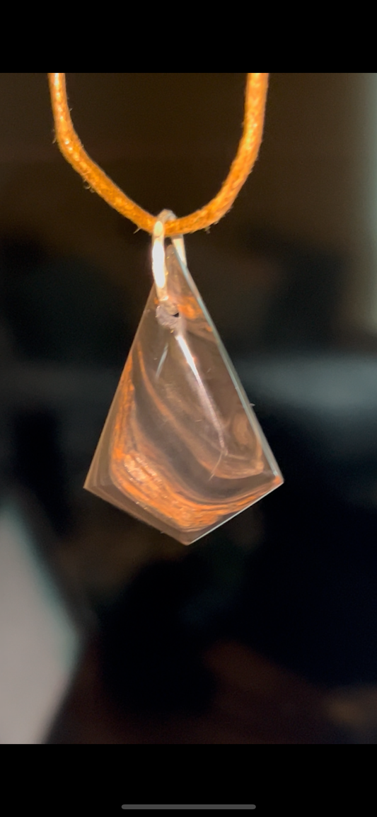 Mahogany Obsidian Pendant