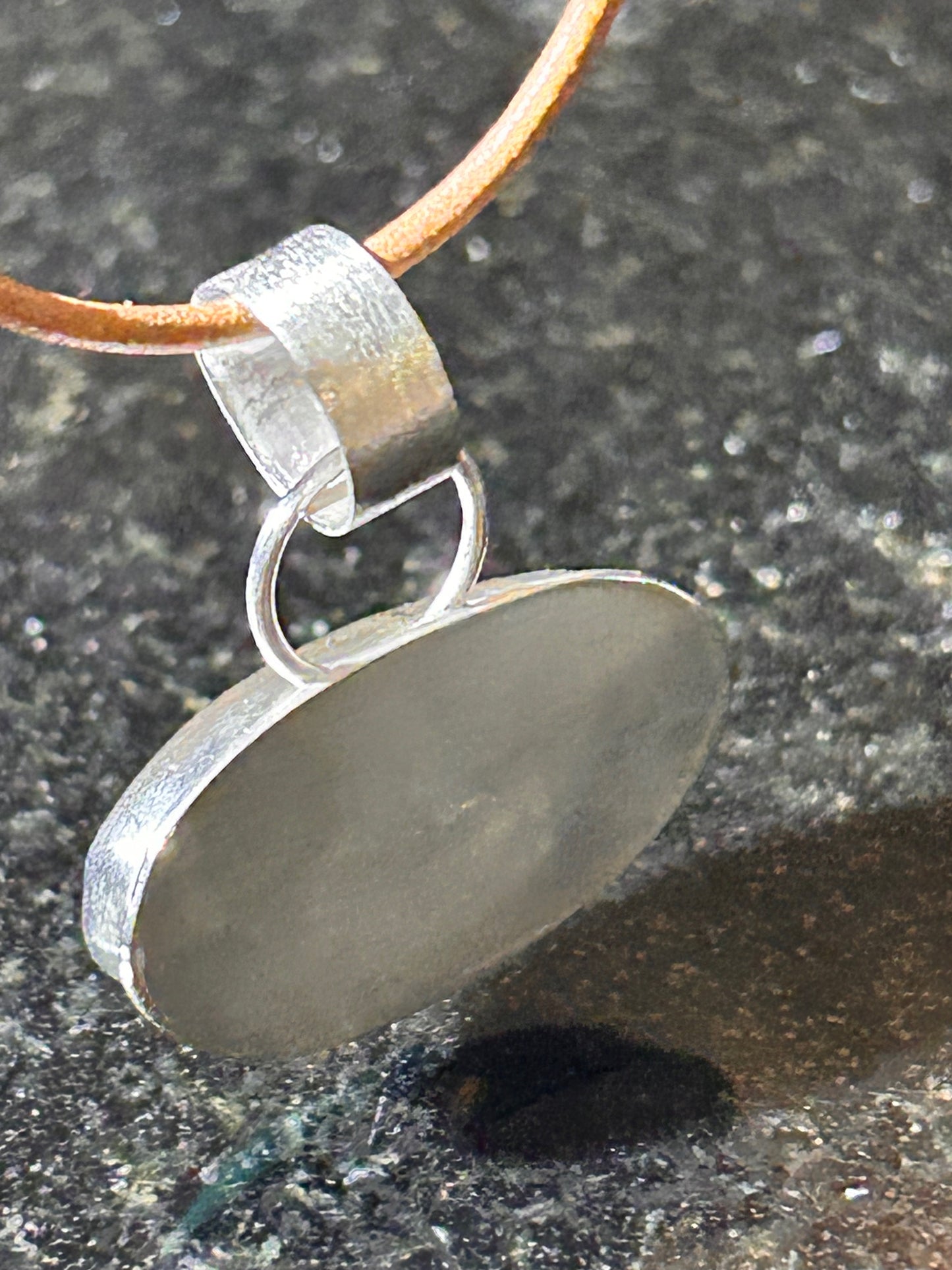 Amazonite Oval Pendant